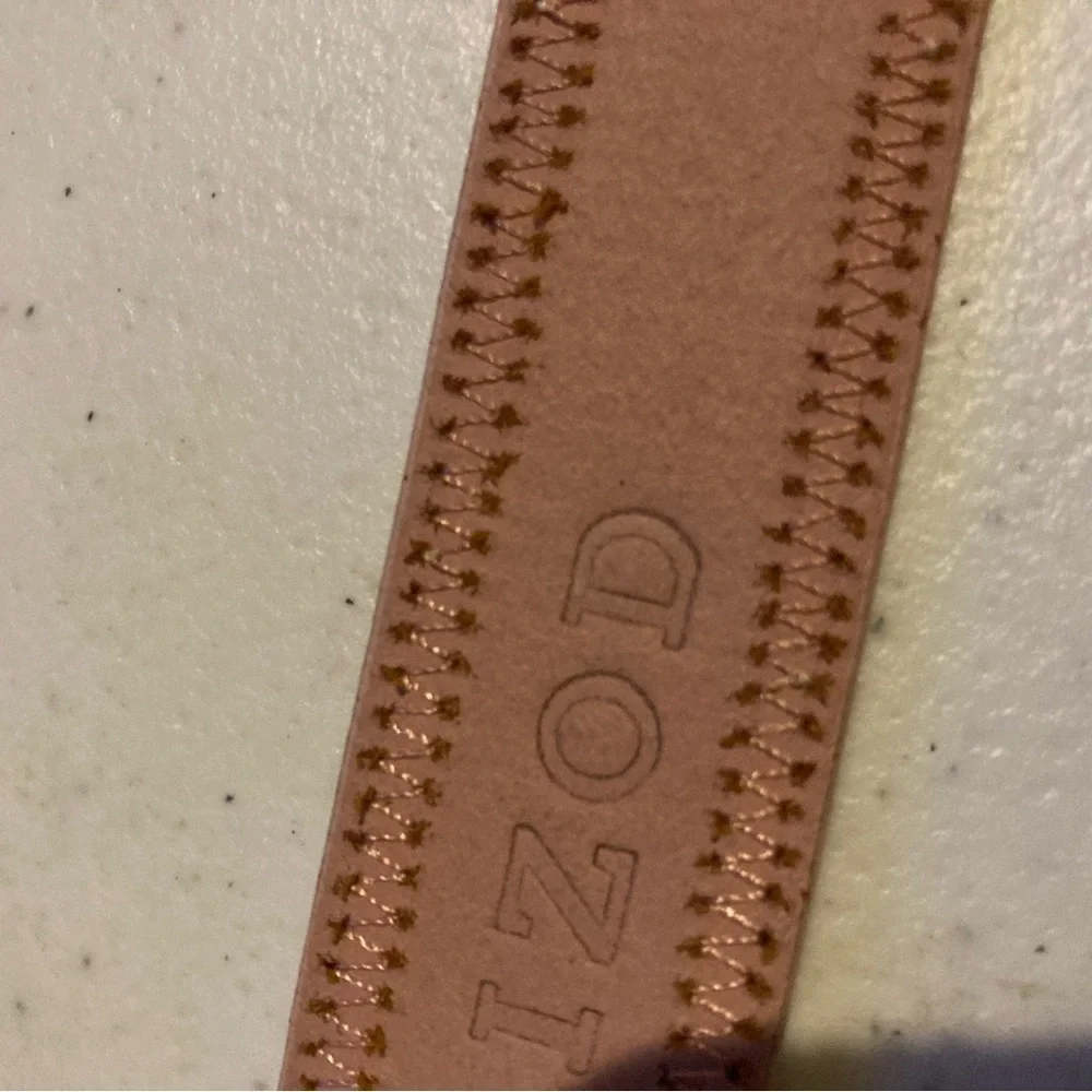 Ladies Vintage Pink 80’s Izod Belt
